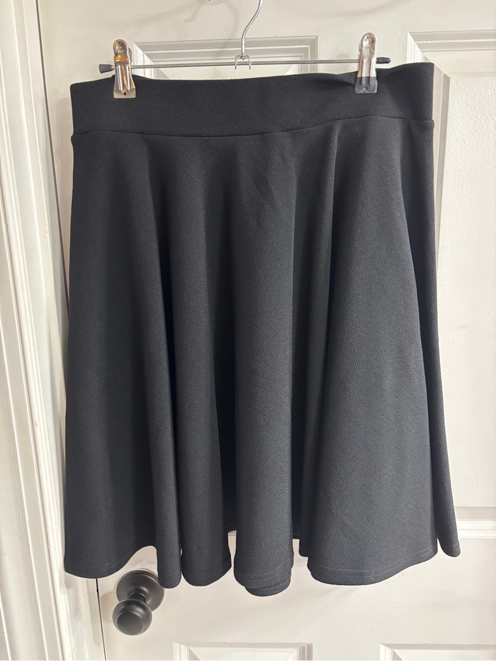 Black Full Circle Skirt